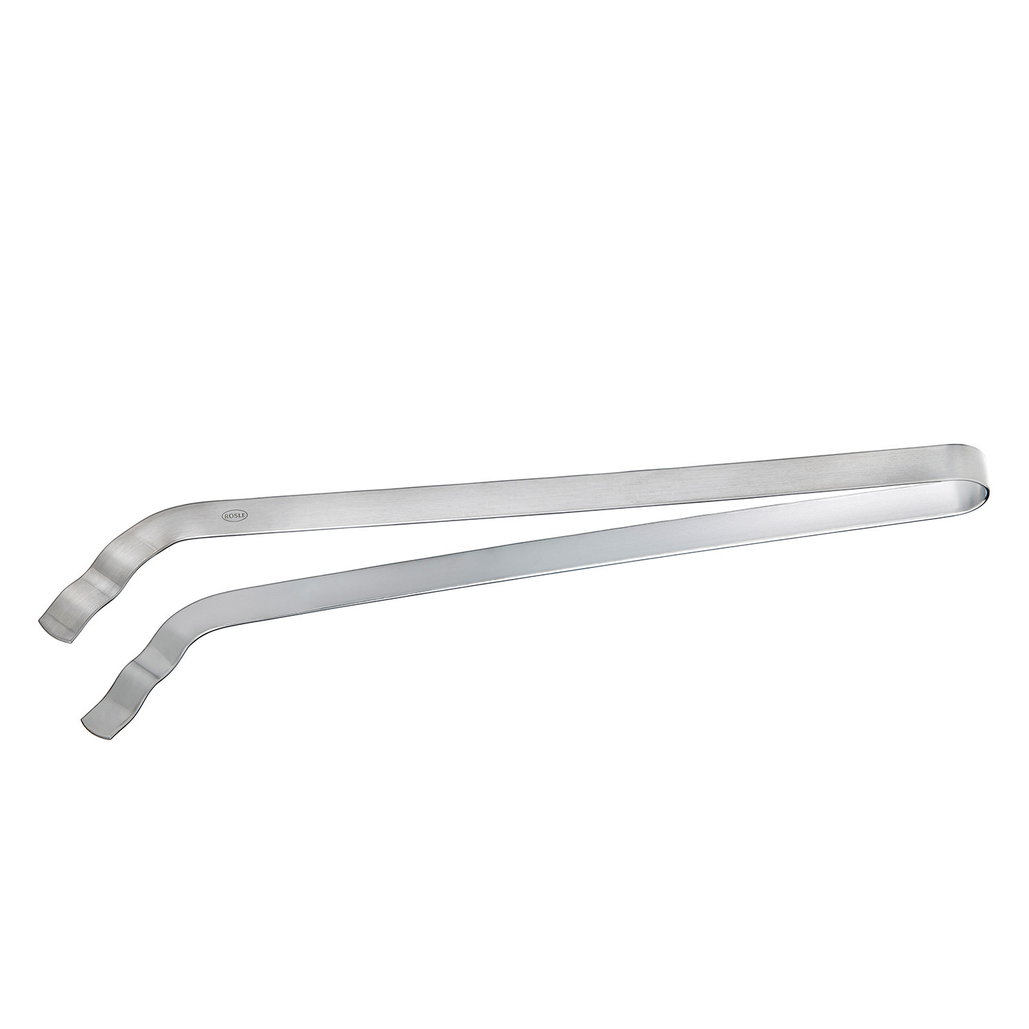 Showgard Stamp Tong #906 Angled Tip 4 5/8\" Long With Blue Plastic Case