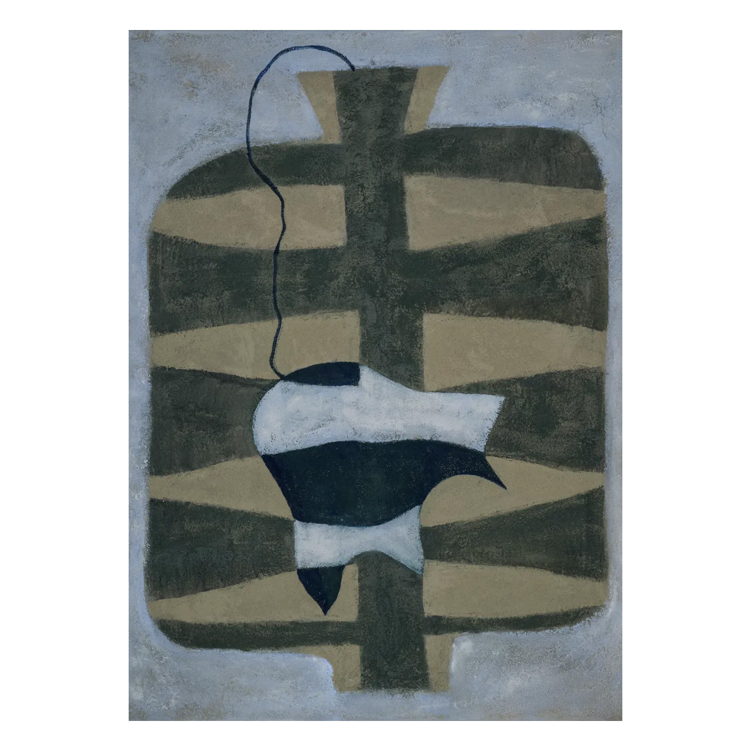 Paper Collective Blue Lilly juliste | Finnish Design Shop