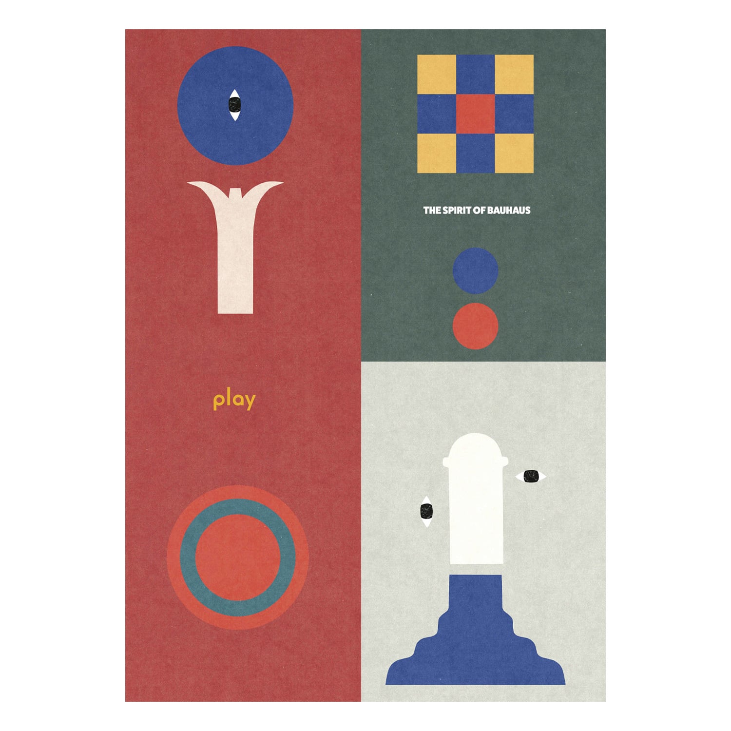 Paper Collective Bauhaus 01 juliste | Finnish Design Shop