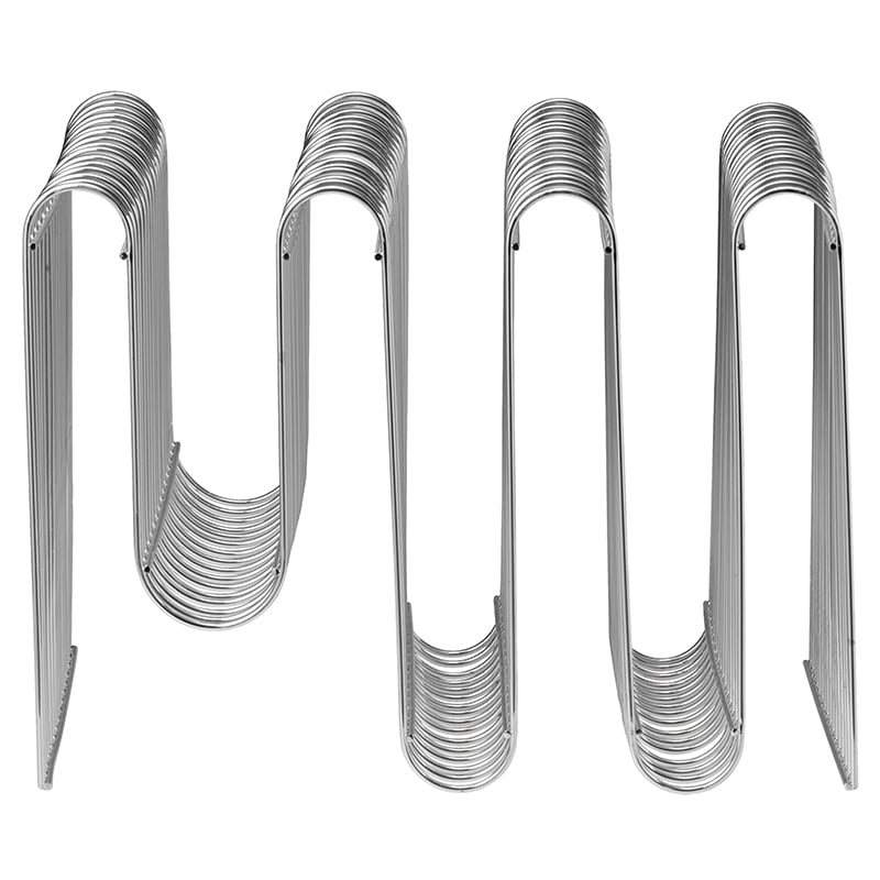 AYTM Curva magazine holder, silver | Finnish Design Shop