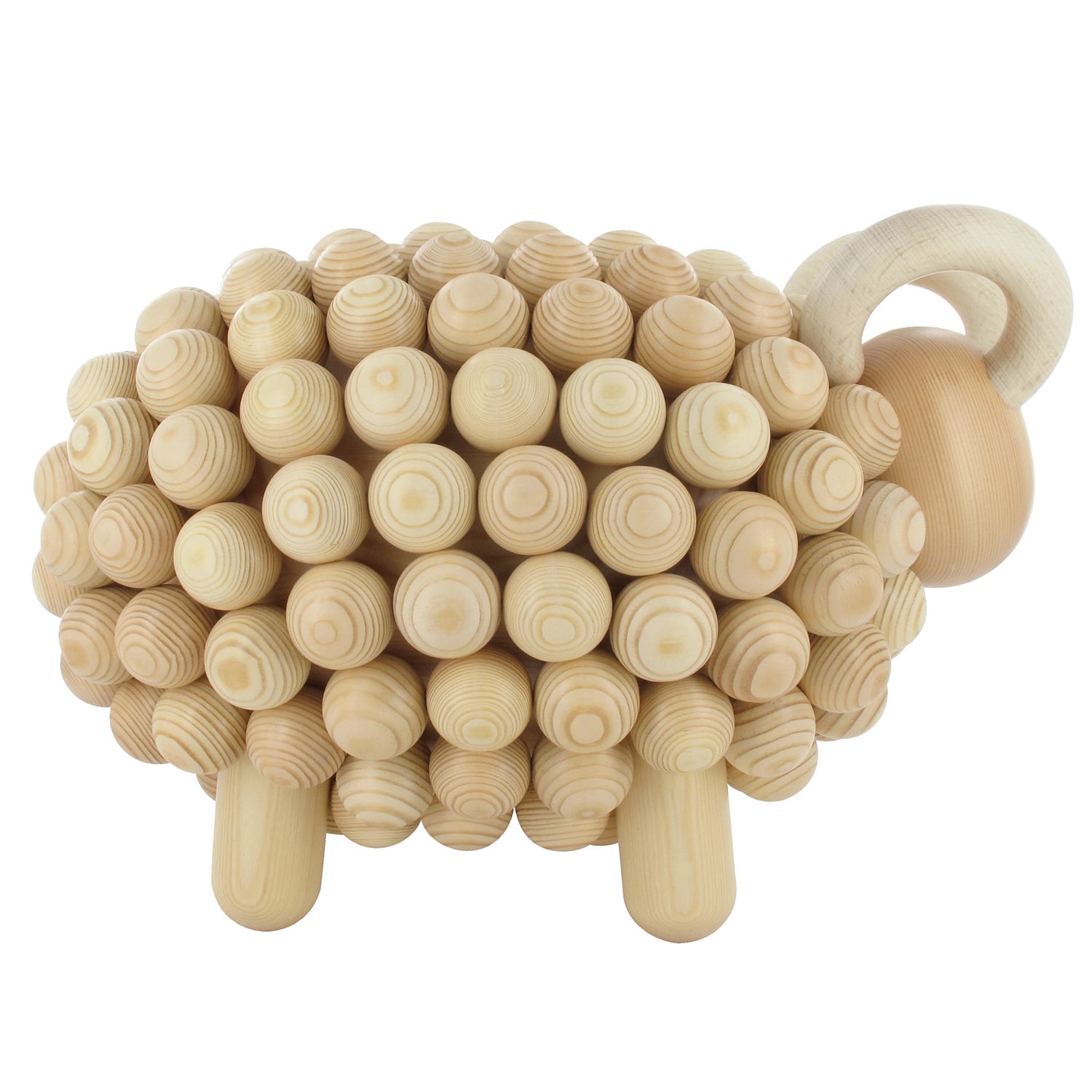 Aarikka Pässi figurine, varnished wood | Finnish Design Shop