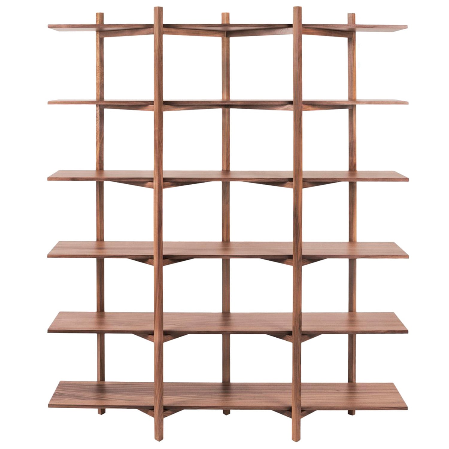 Hem Zig Zag high shelf, walnut | Finnish Design Shop