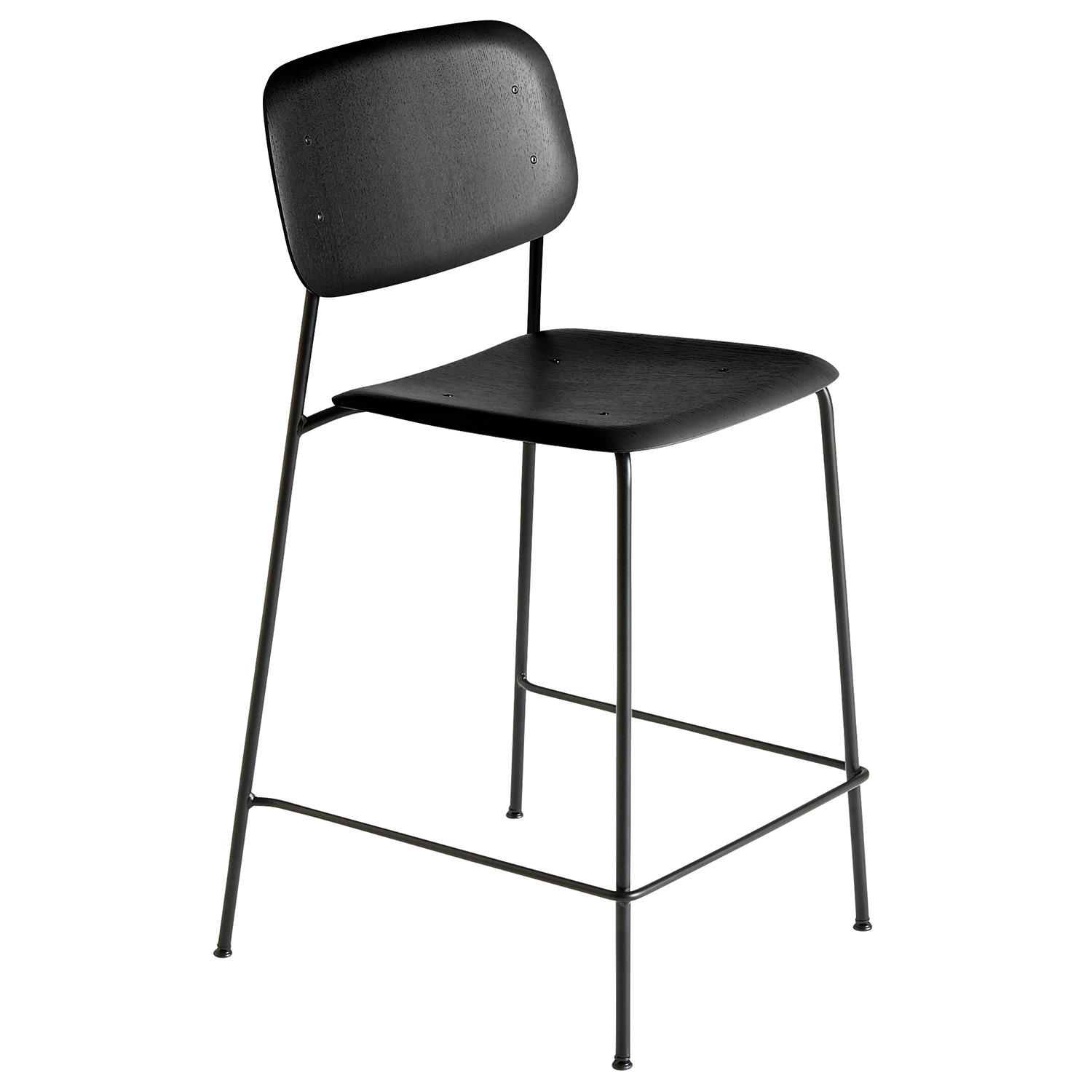 HAY Soft Edge 90 bar chair, black | Finnish Design Shop