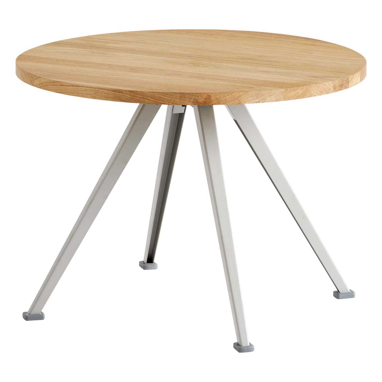 HAY Pyramid coffee table 51, 60 cm, beige - lacquered oak