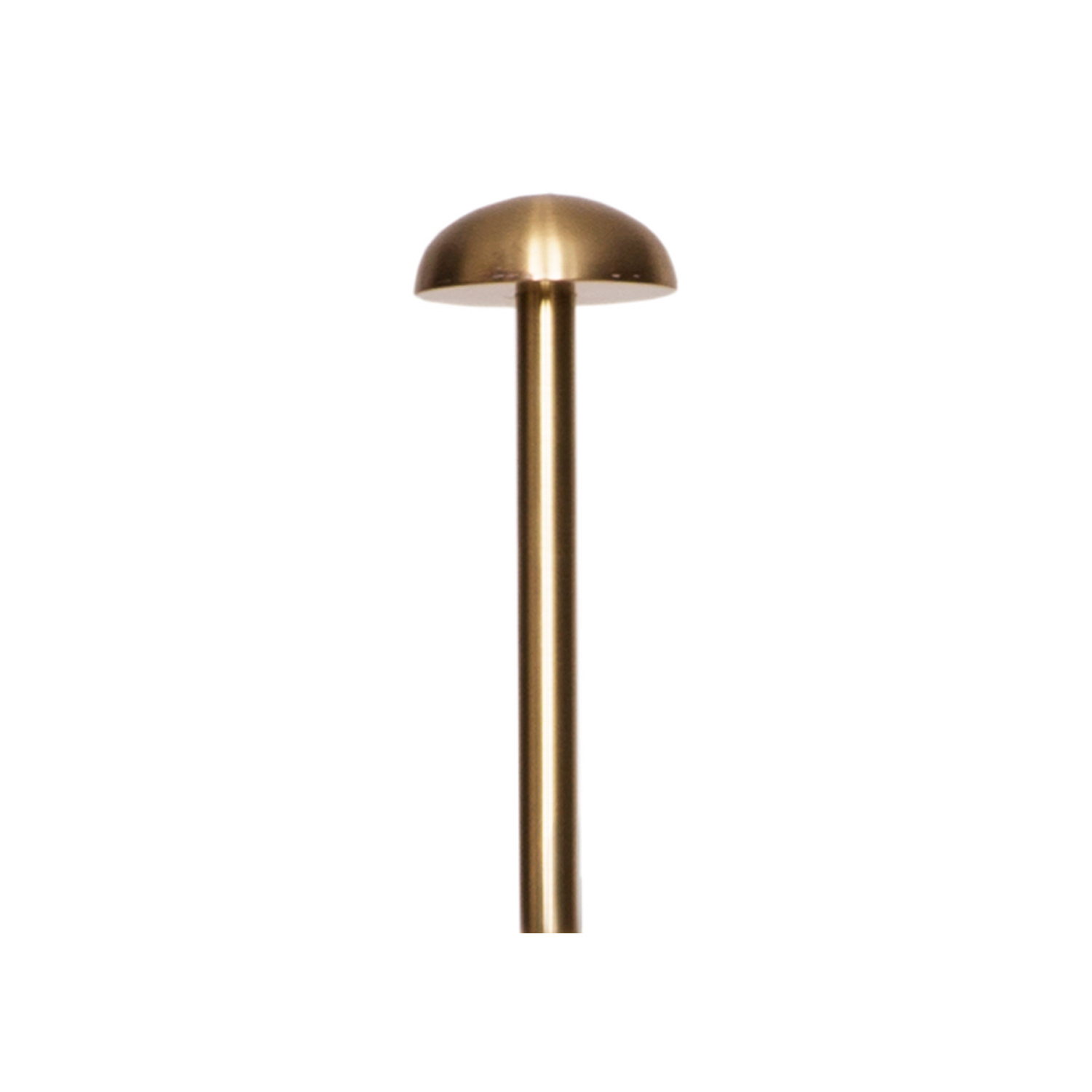 Asplund Tati coat rack knob, brass | Finnish Design Shop UK