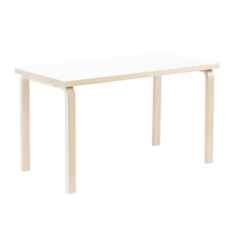 Artek Aalto table 81A, birch - white laminate | Finnish Design Shop