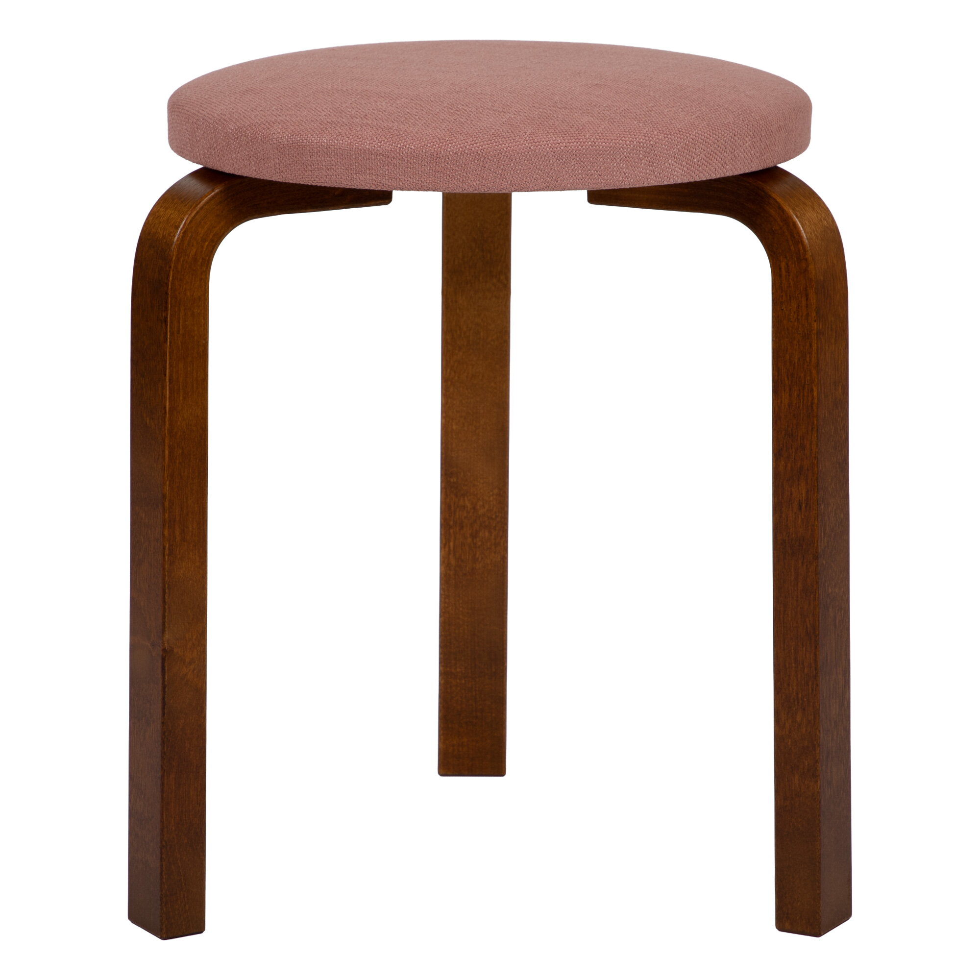 Artek Aalto stool 60, Tones of Modernism, walnut - blush pink