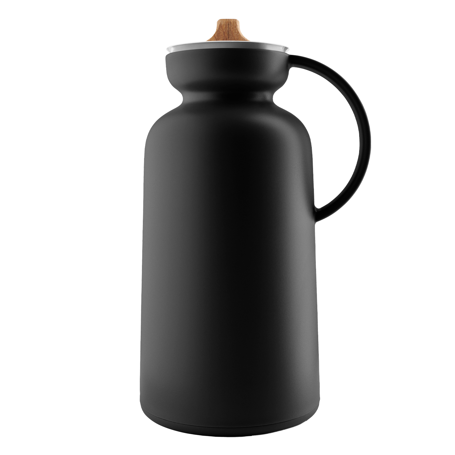 Silhouette vacuum jug - 1 liter - Black