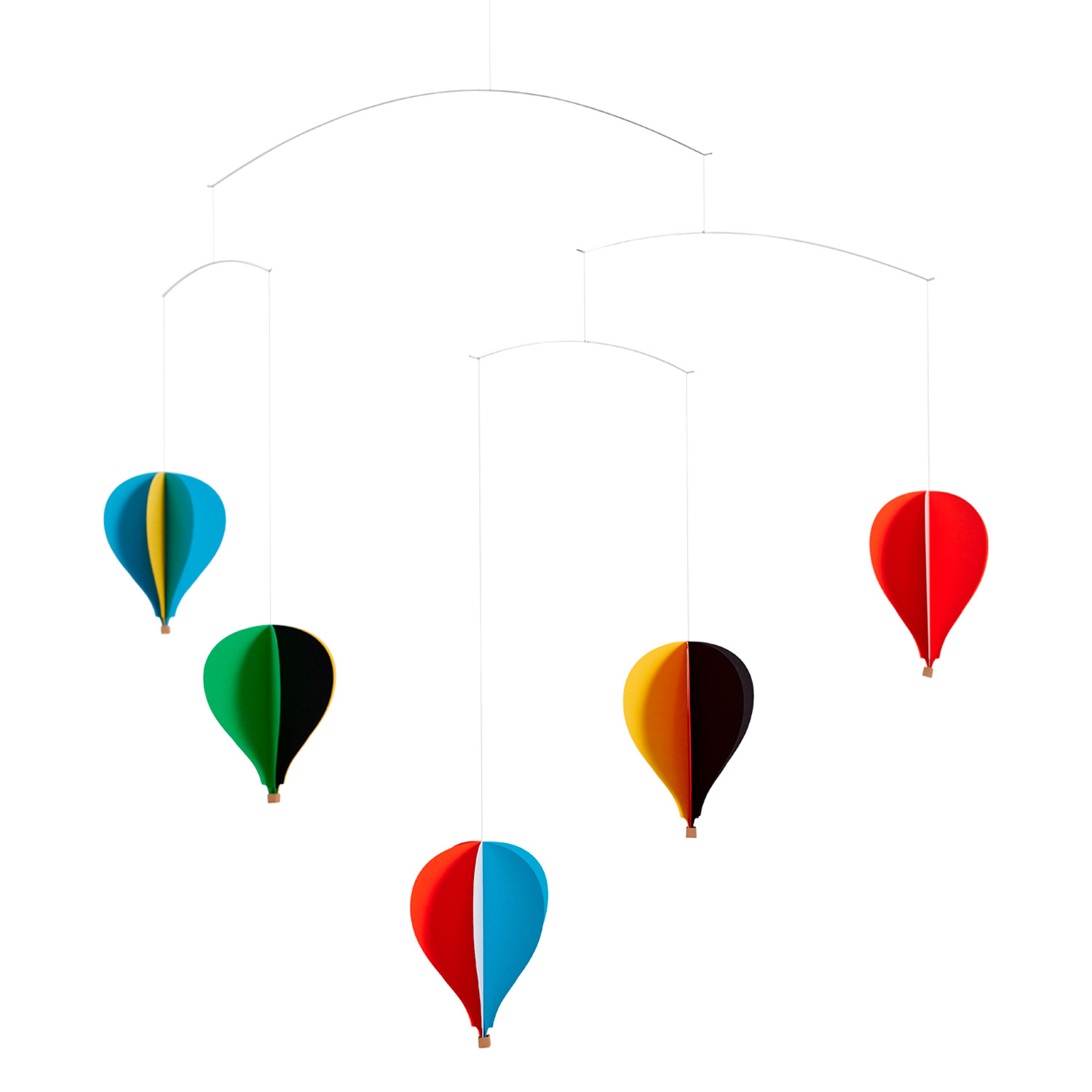 Mobile Flensted Balloon 5 – Réf 078B – Mobile Montgolfières Design Danois – Neuf