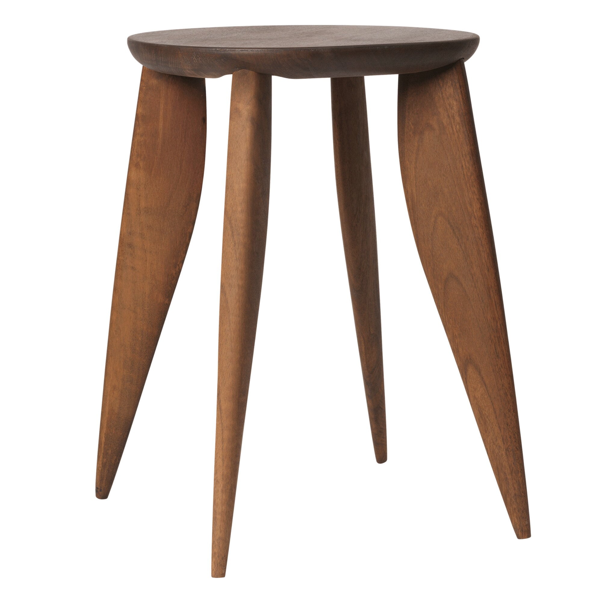 Ferm Living Feve side table, walnut | Finnish Design Shop