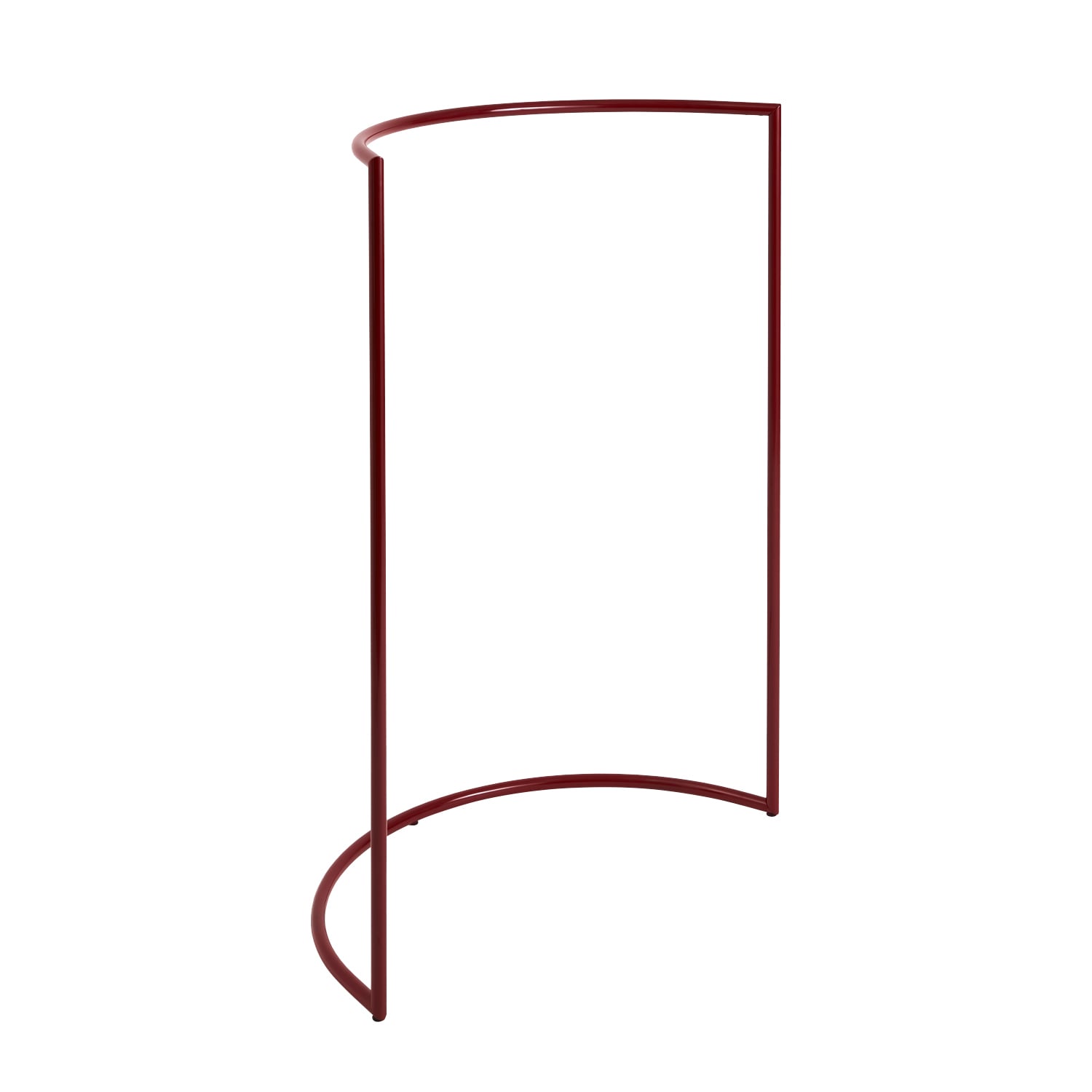 HAY Colour Rack clothes rack, C-shape, maroon red | Finnish Design Shop UK