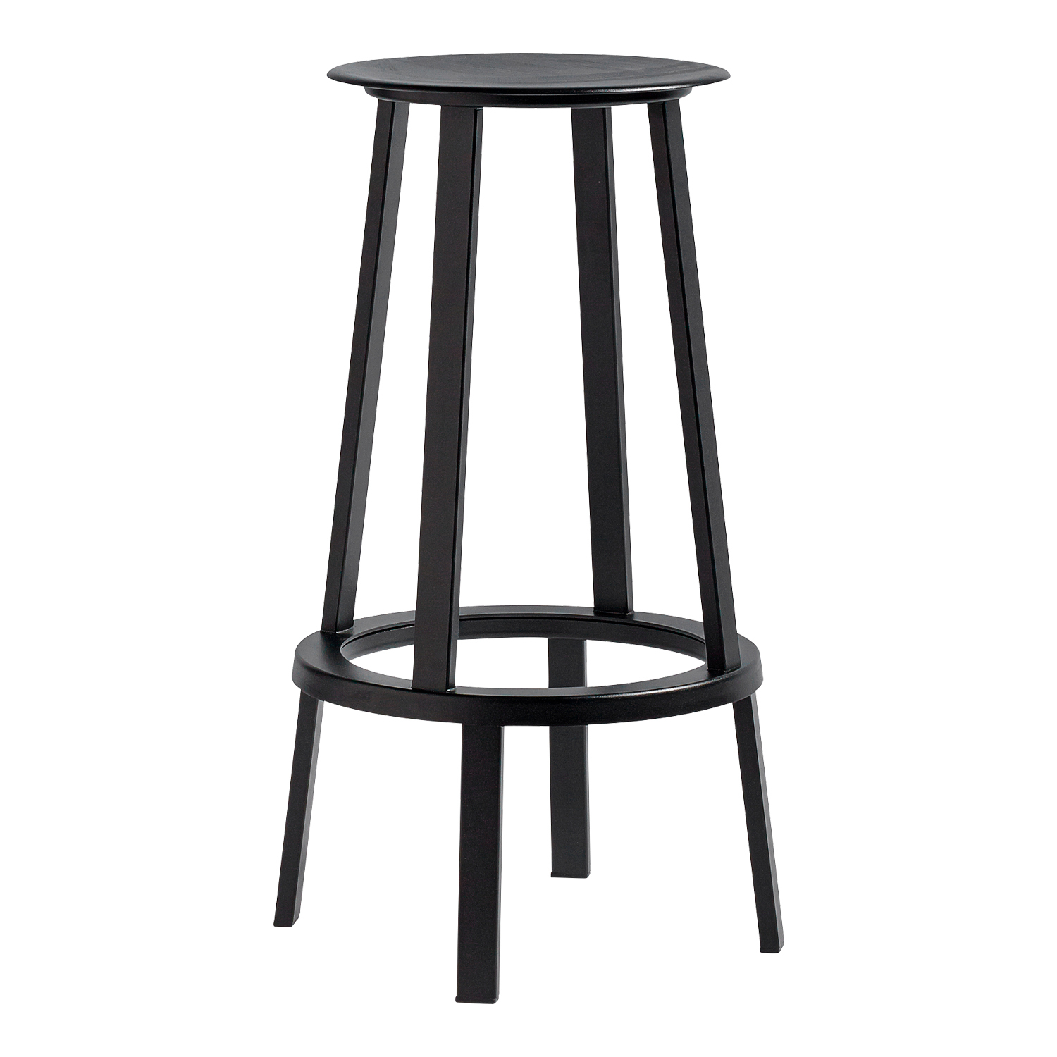 【美品】HAY REVOLVER BAR STOOL LOW ブラック HAY Revolver bar stool, 76 cm, black | Finnish Design Shop
