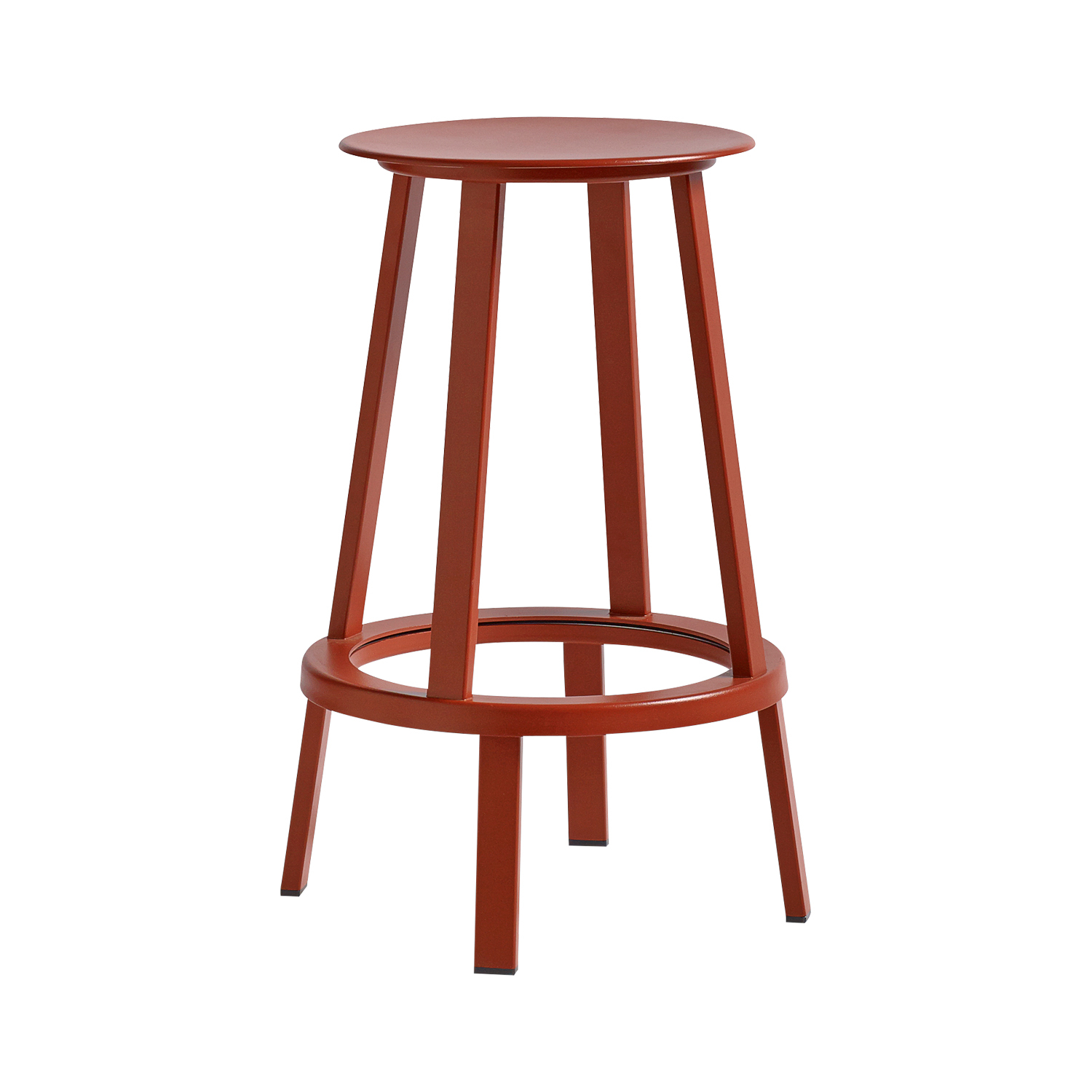 スツール HAY REVOLVER BAR STOOL H65 HAY Revolver bar stool, 65 cm, red | Finnish Design Shop