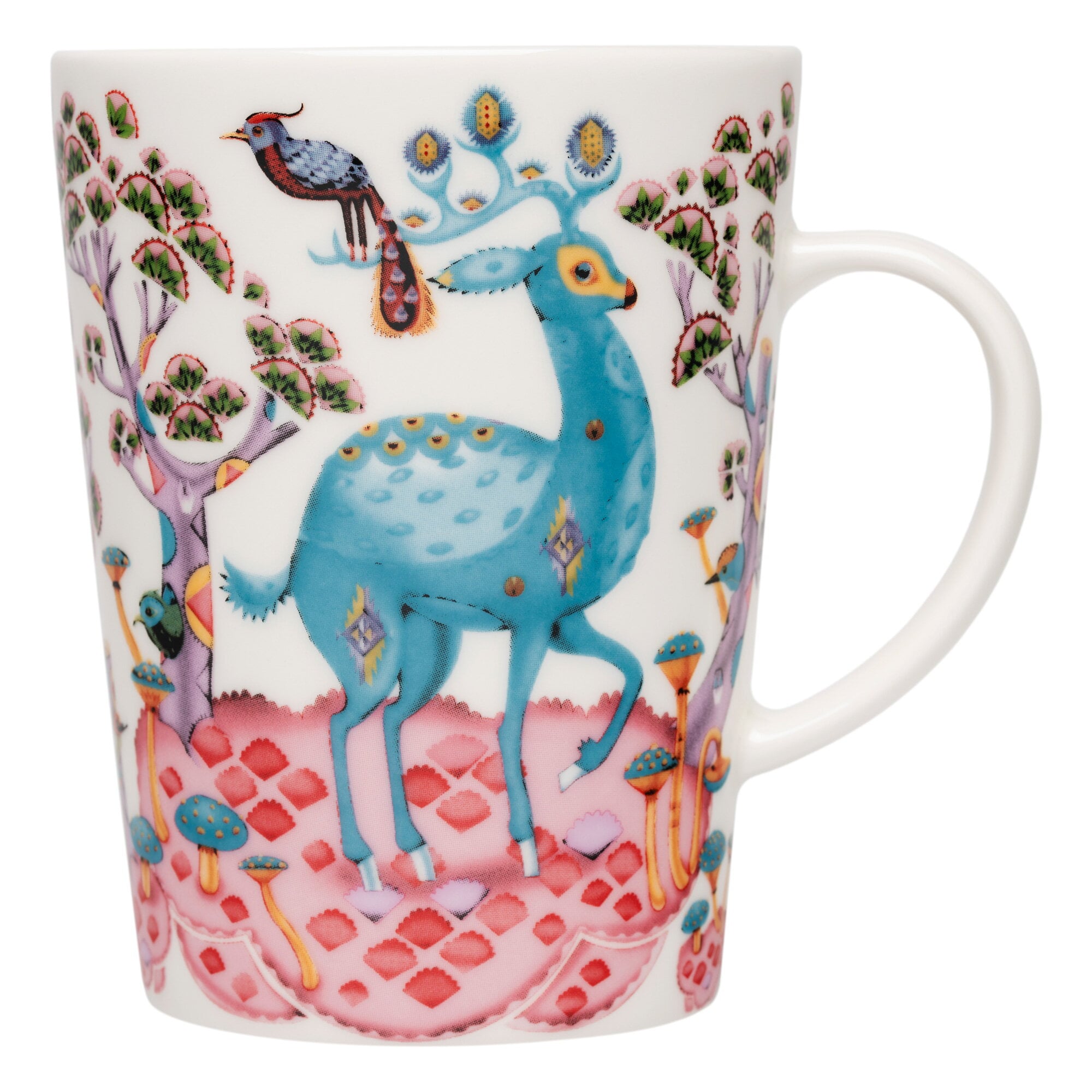 Iittala Satumetsä mug, 0,4 L, pink-sky blue | Finnish Design Shop