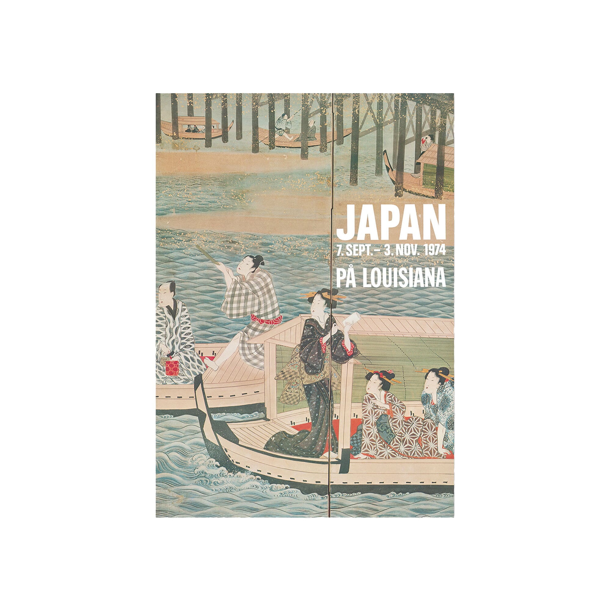 Louisiana Museum of Modern Art Japan på Louisiana, A2 poster