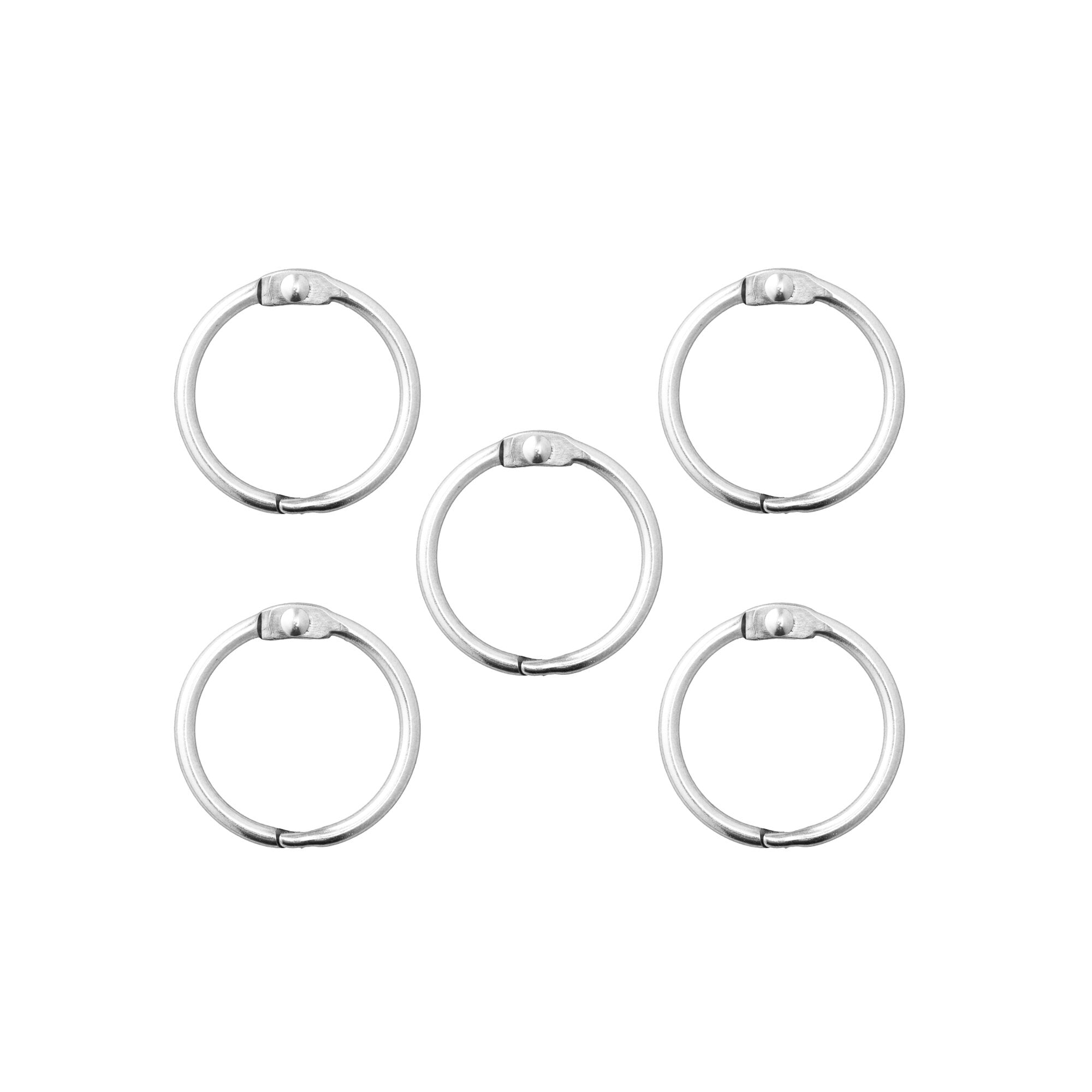 Normann Copenhagen Reb lamp fixing rings, 5 pcs, stainless steel ...