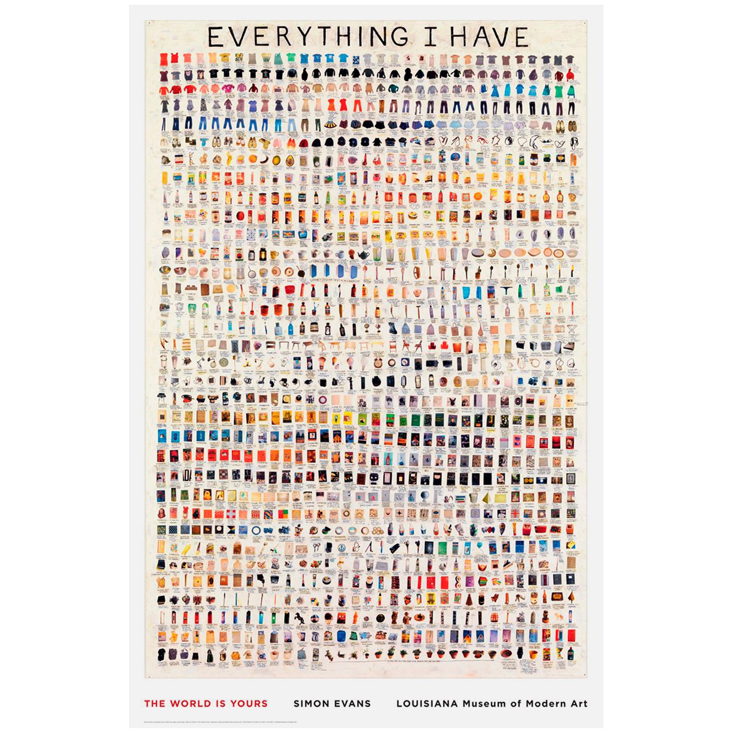 Louisiana Museum of Modern Art Simon Evans - Everything I Have 2008, 92 ...