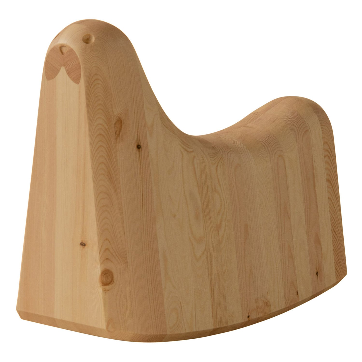 Vaarnii 014 Norppa rocking toy, pine | Finnish Design Shop