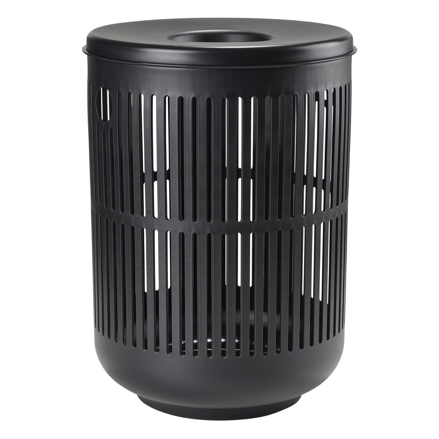Zone Denmark Ume laundry basket, 54 cm, black | Finnish Design Shop