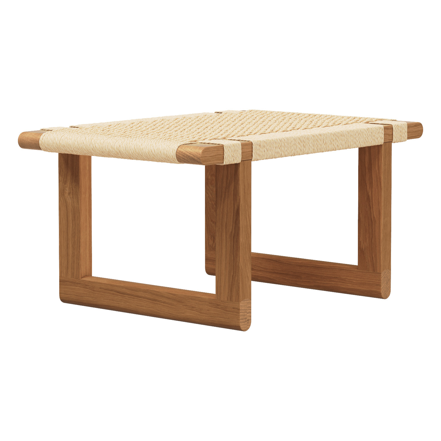 Carl Hansen & Søn BM0489S table bench, short, oiled oak - paper