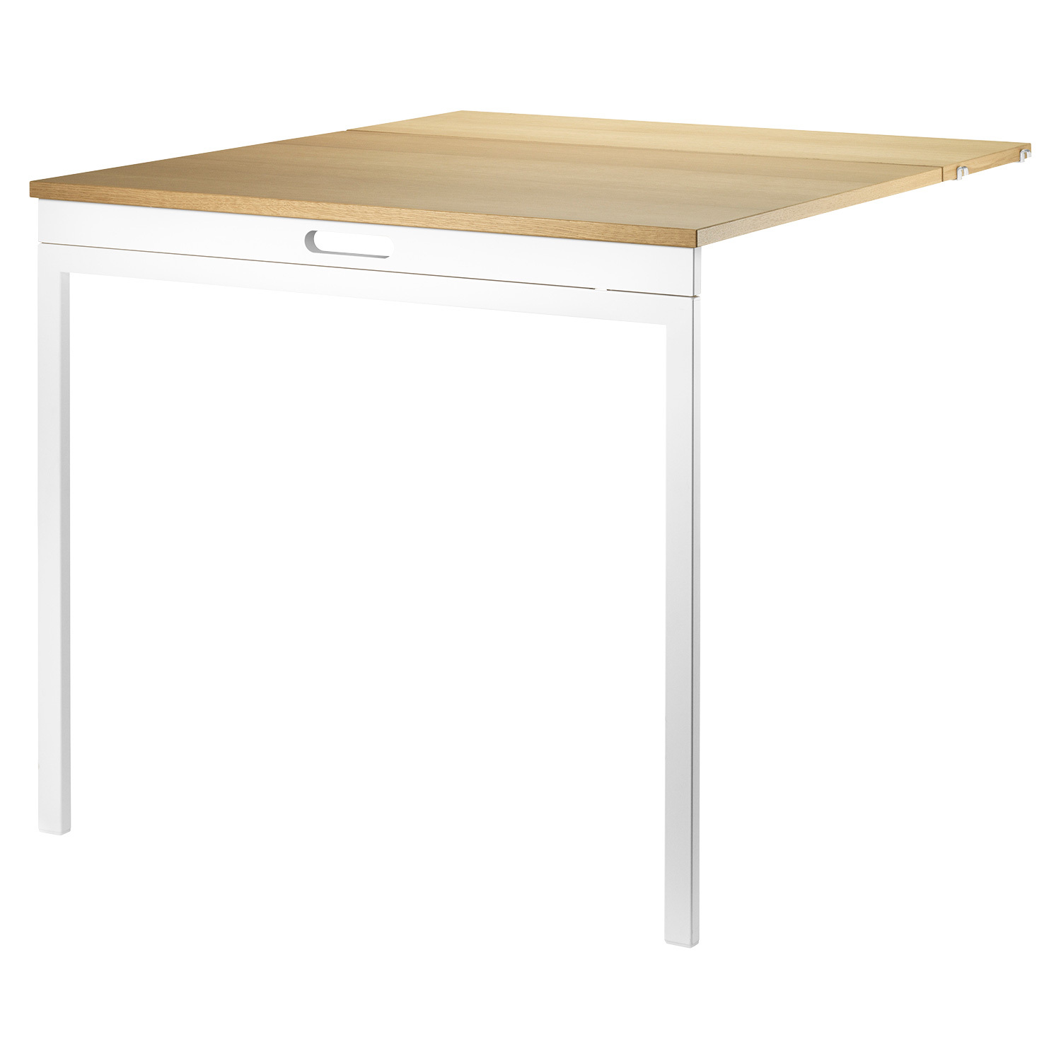 String Furniture String folding table, oak - white | Finnish Design Shop CH