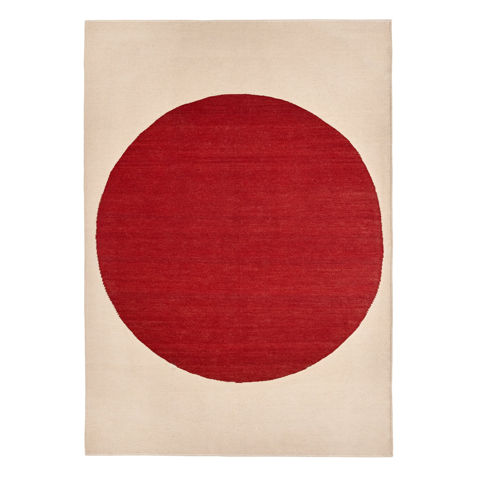 Nanimarquina Topo rug, red | Finnish Design Shop