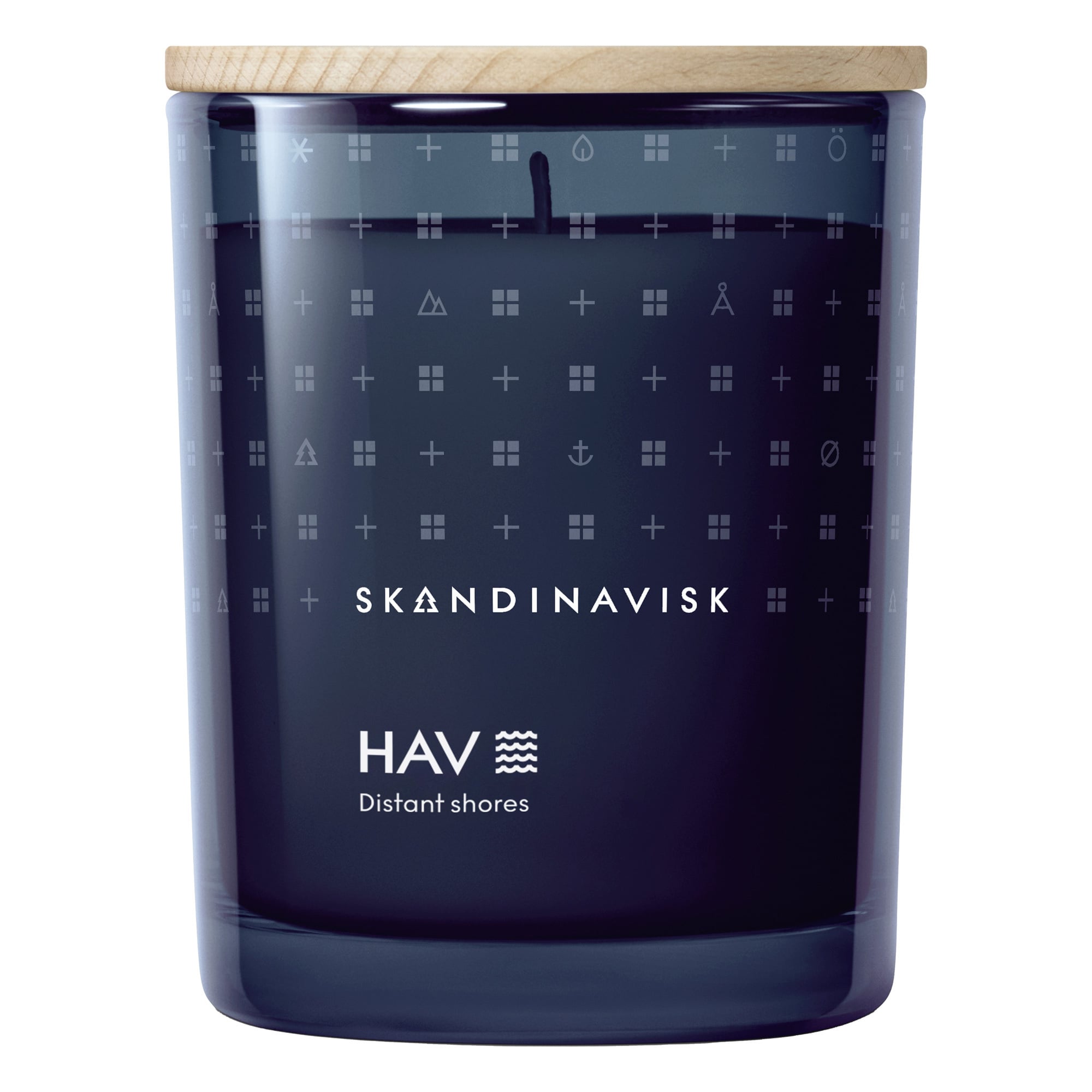 Scented candle with lid, HAV, large