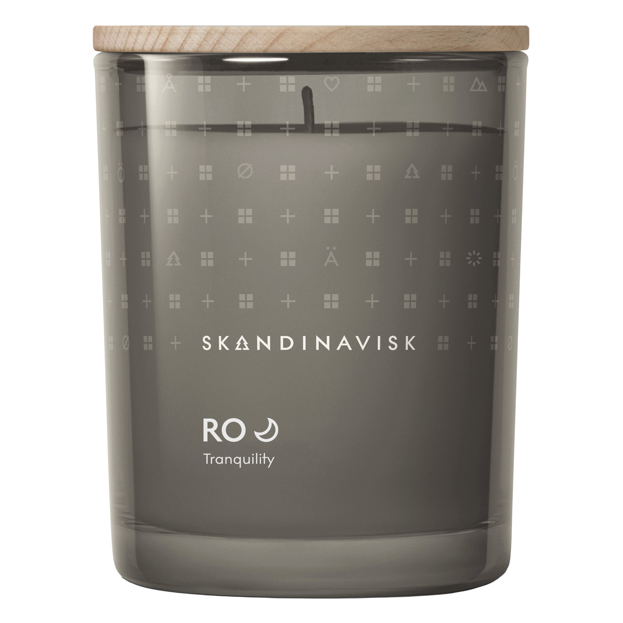 Scented candle with lid, RO, large