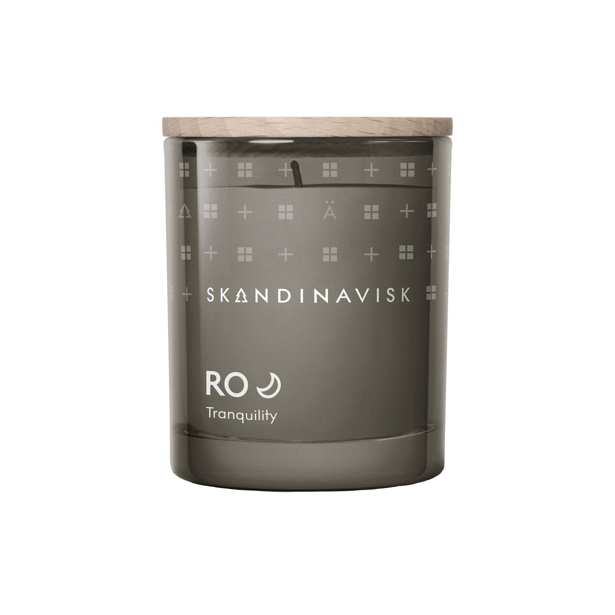 Scented candle with lid, RO, small
