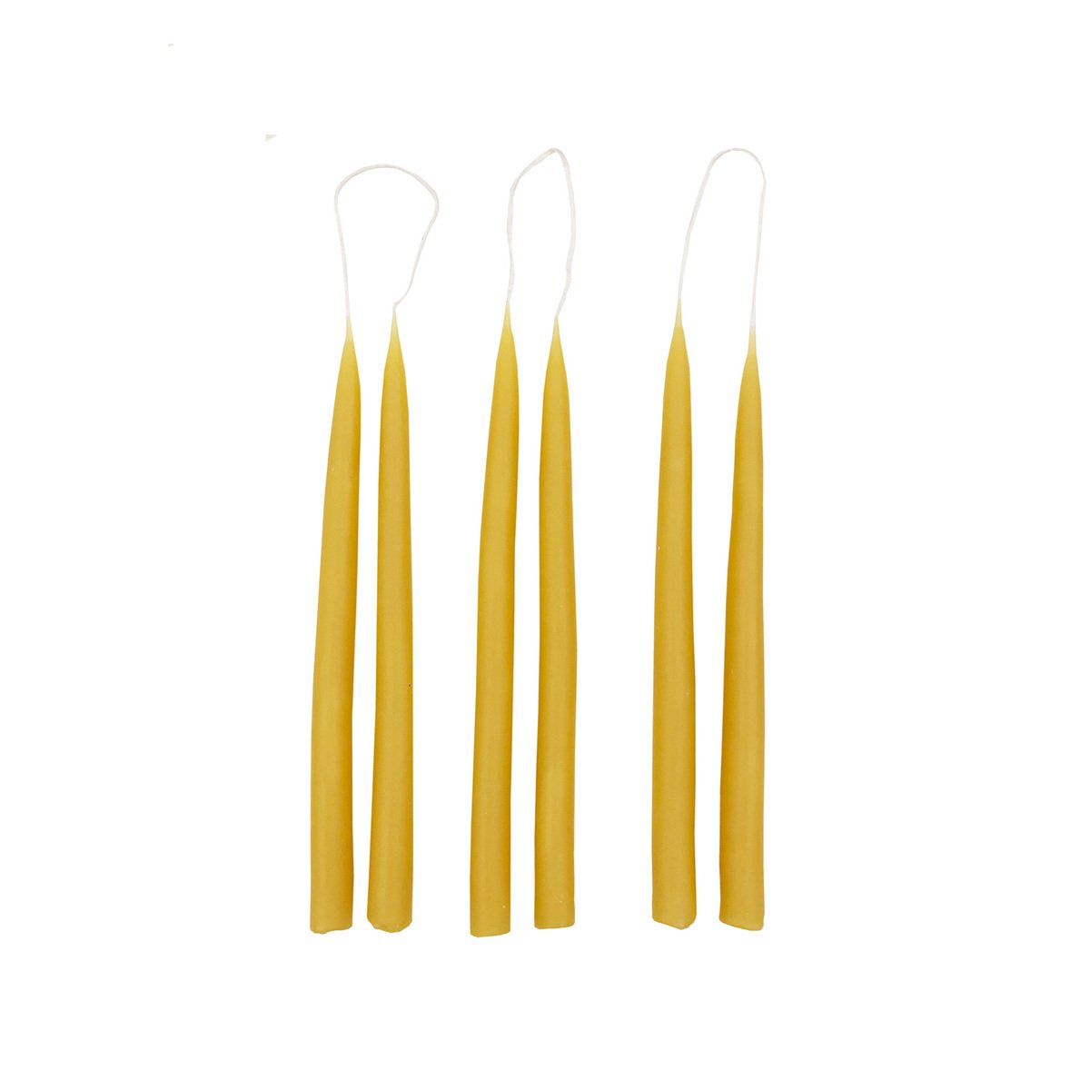 candela-kynttil-23-cm-6-kpl-hunaja-finnish-design-shop