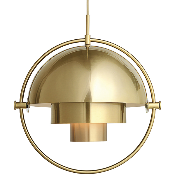 Gubi Multi-Lite Pendant, Brass