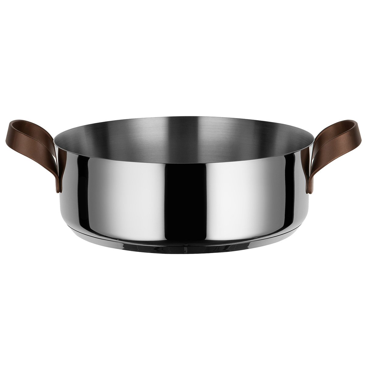 Alessi Edo low casserole with handles 28 cm, 5 L, Pre-used design