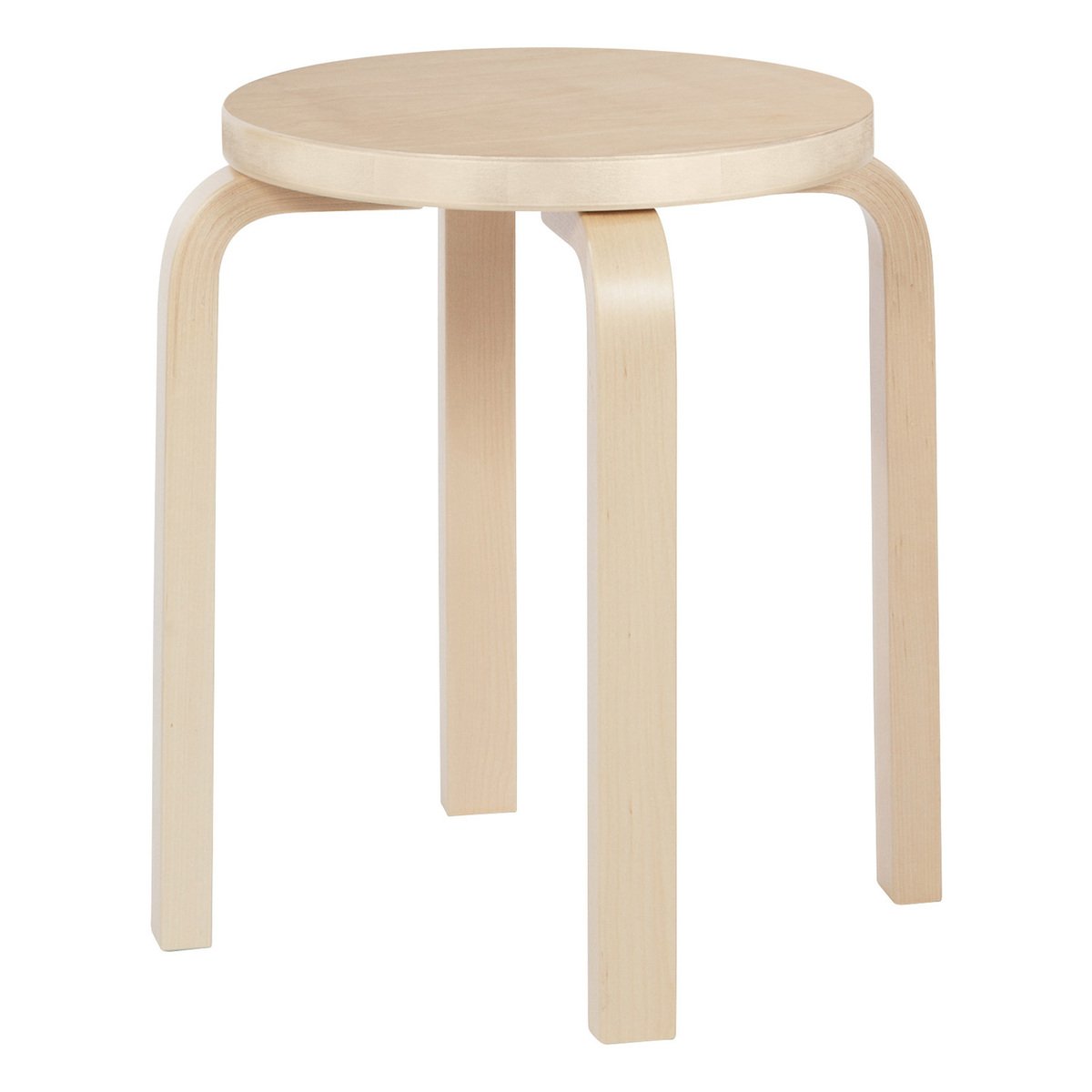 Aalto stool E60, birch | Finnish Design Shop