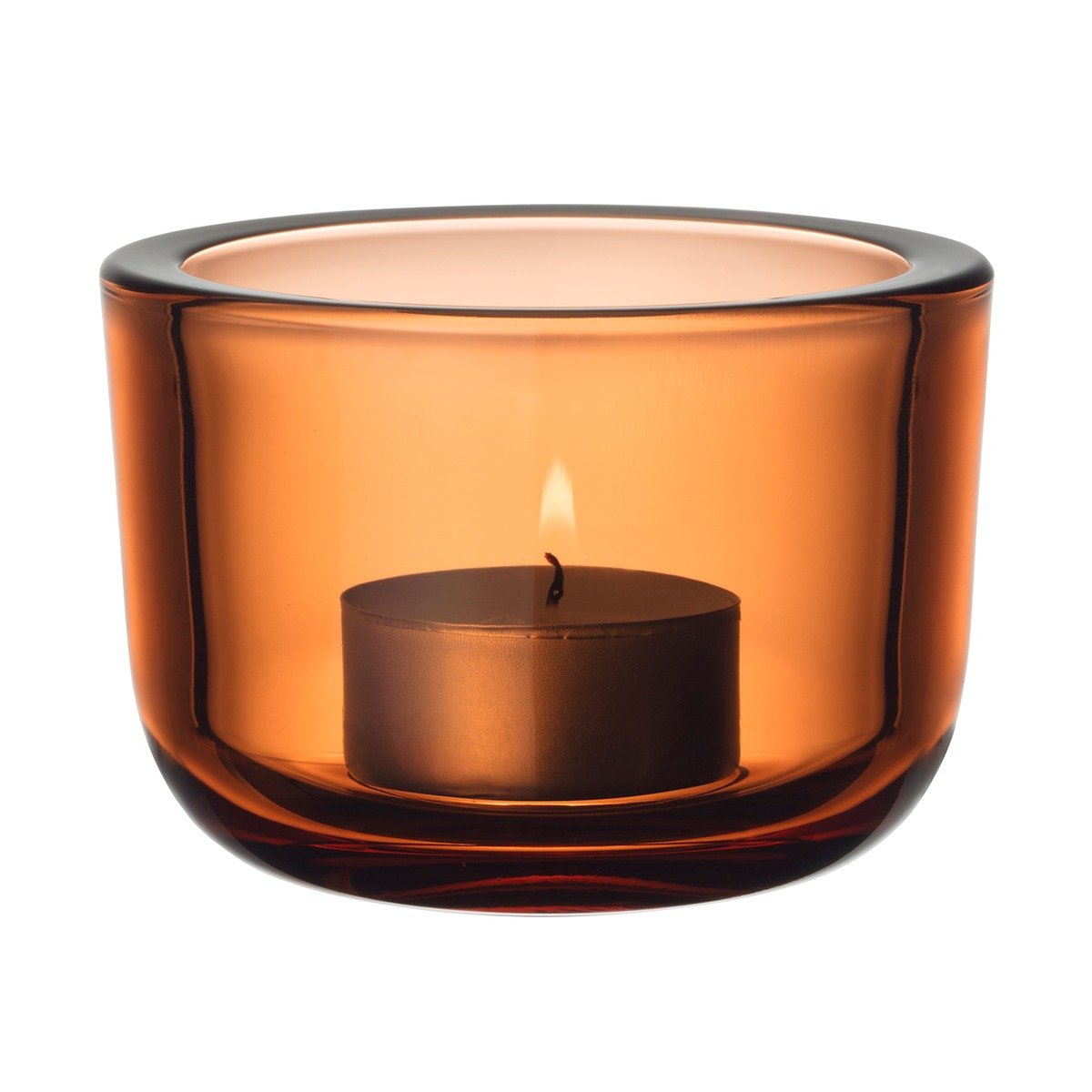Iittala Valkea tealight candleholder 60 mm, seville orange | Pre-used ...
