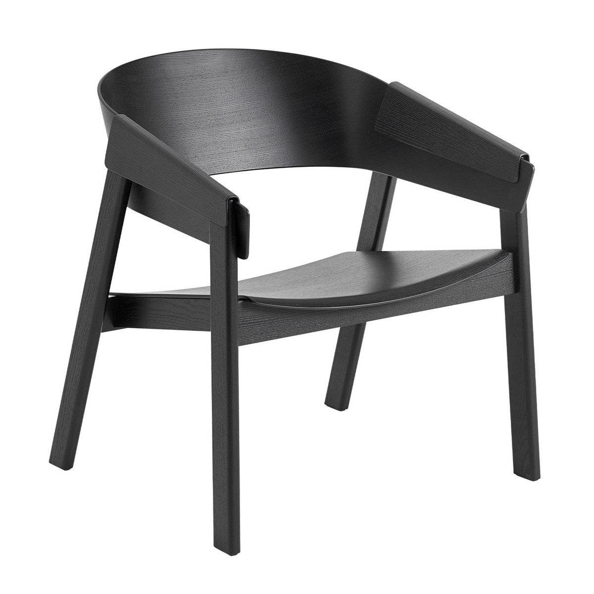 Muuto Cover Lounge Chair Black Finnish Design Shop