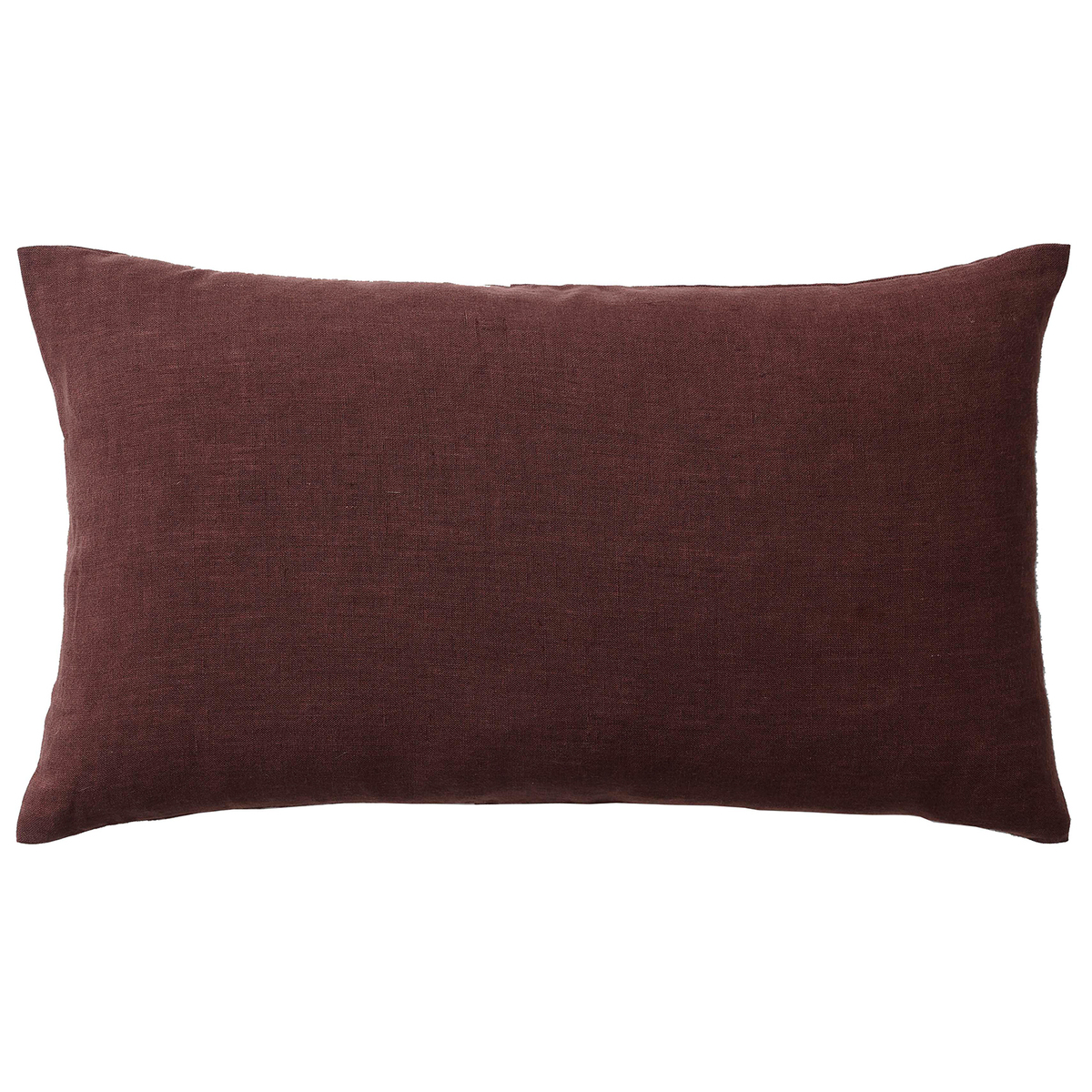 burgundy cushion