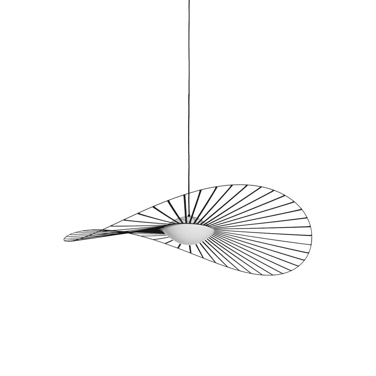 Petite Friture Vertigo Nova Riippuvalaisin 110 Cm Musta Valkoinen 