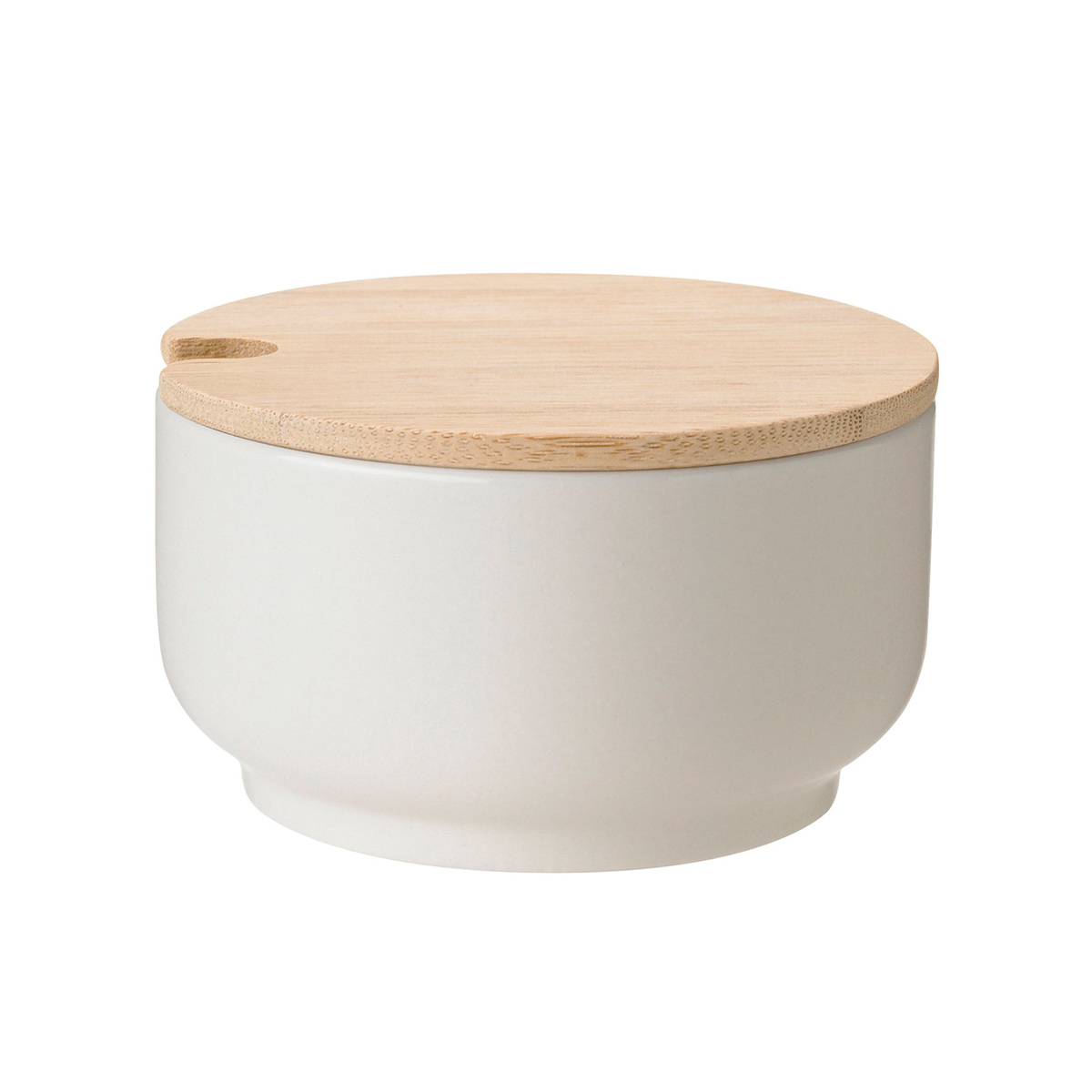 Stelton Theo sugar bowl, sand | Pre-used design | Franckly