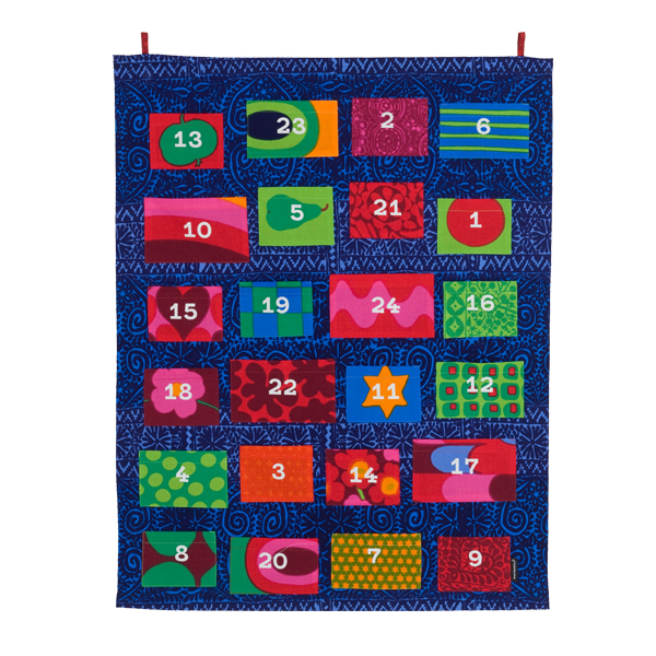 marimekko 　ビンテージ　アドベントカレンダー 未使用】マリメッコmarimekko☆アドベントカレンダー☆クリスマス柄