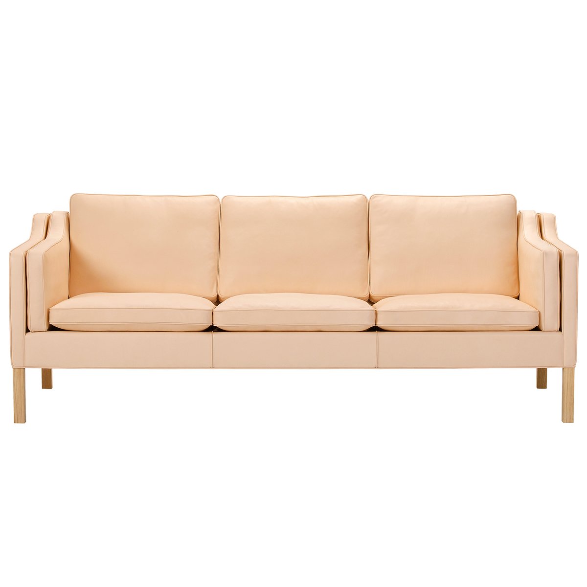 Fredericia Mogensen 2213 Sofa Natural, Leather Furniture St Louis