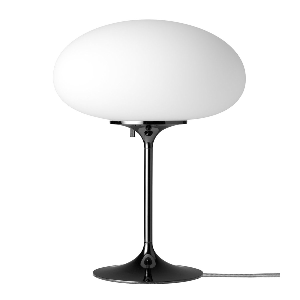 Gubi Stemlite Table Lamp, 42 Cm, Black Chrome