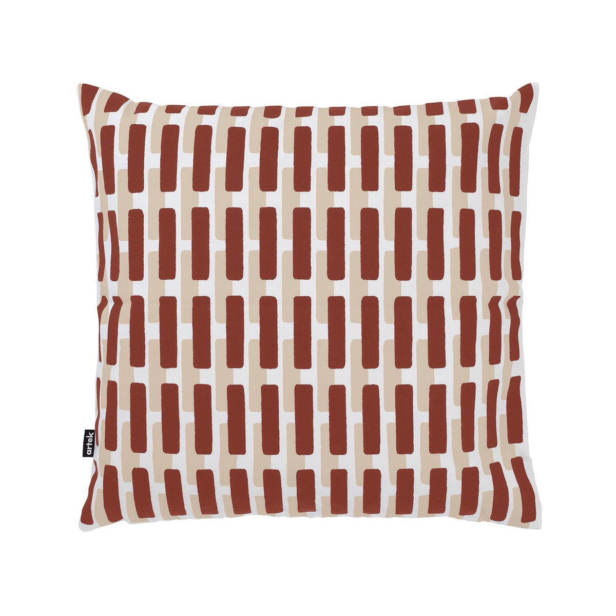 Artek Siena tyynynpäällinen, 40 x 40 cm, tiilenpunainen - hiekanruskea