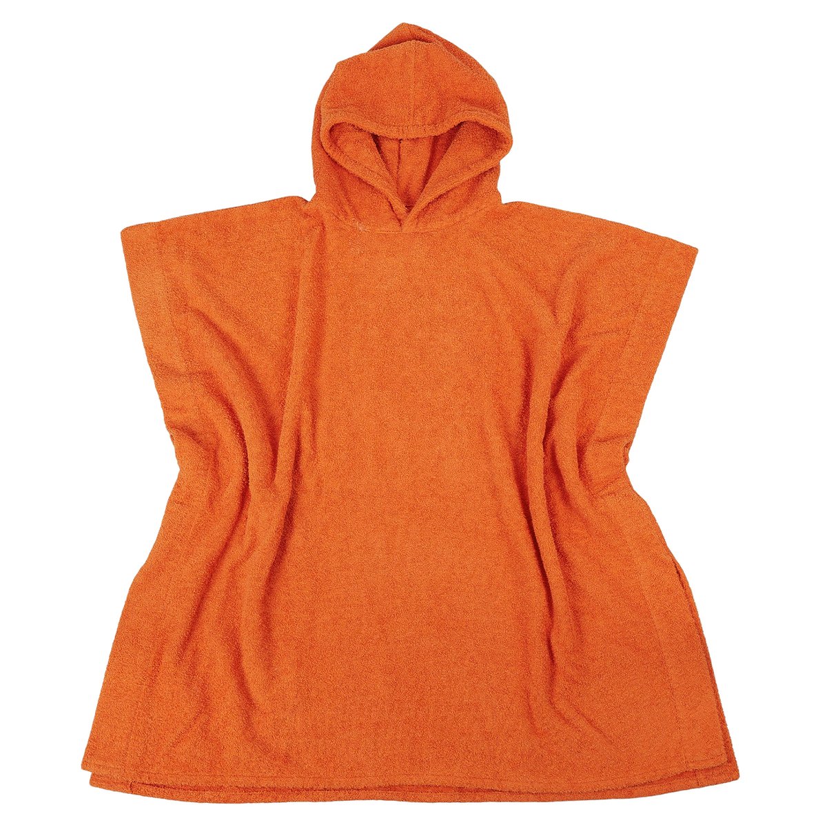 Frama Heavy Towel poncho, poltettu oranssi