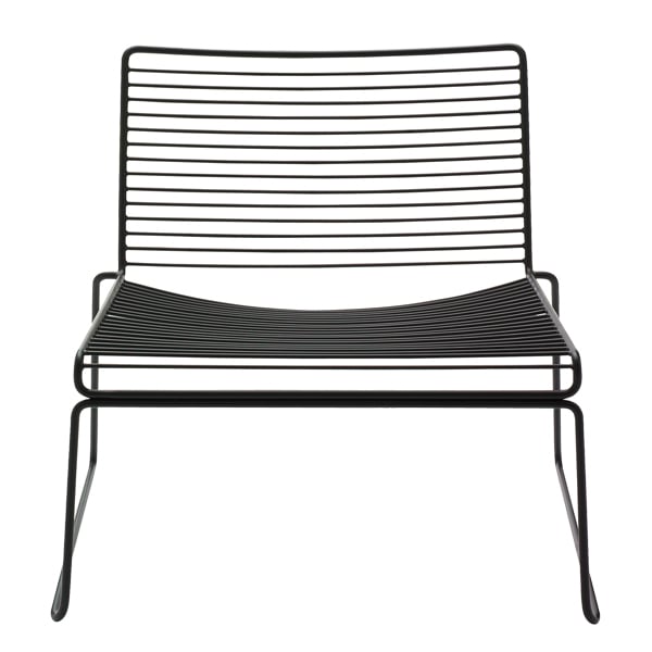 Hee lounge chair, black | Finnish