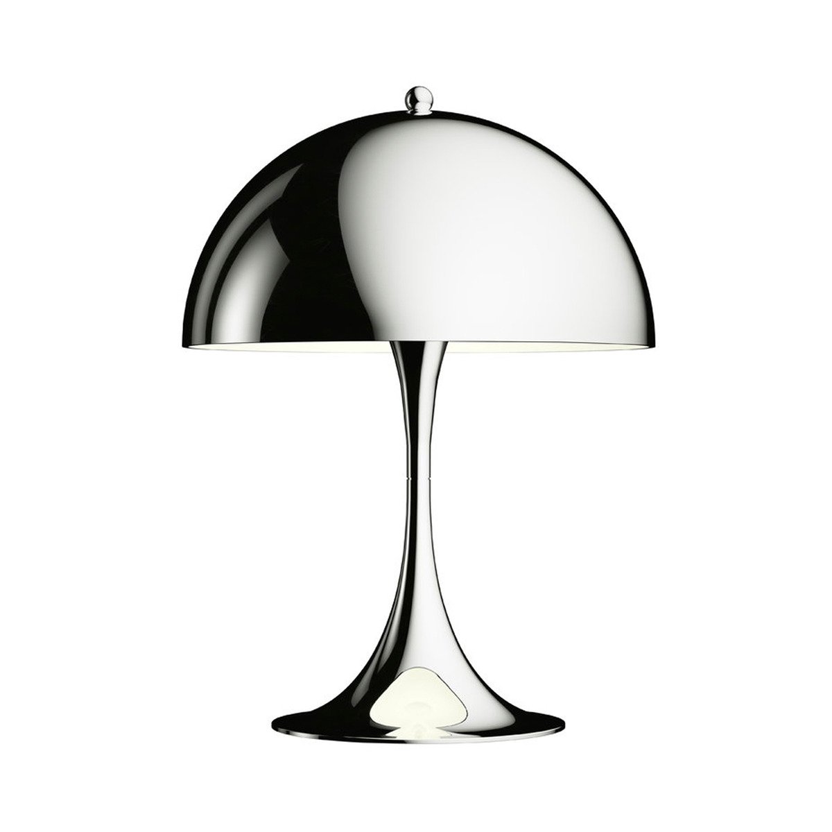 Louis Poulsen Panthella Mini Table Lamp, Chrome