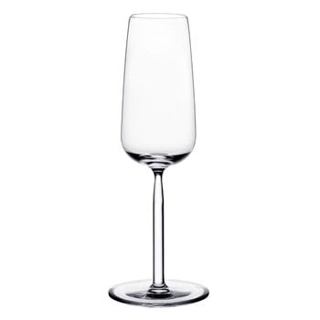 Wine glasses, Senta champagne glass, 21 cl, set of 2, Transparent