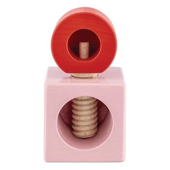 Alessi Twergi ES20 nutcracker, pink - red