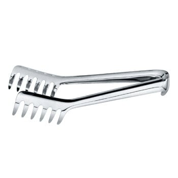 Alessi 502 spaghetti tongs, stainless steel, product image