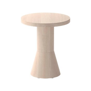 Massproductions Draft side table, beech