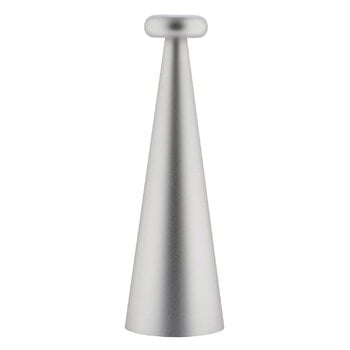 Alessi Lampada da tavolo portatile Bedin, grigio, immagine prodotto